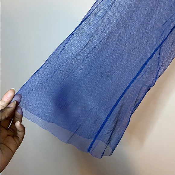 BLUE MESH COVER-UP!!! - Picture 4 of 5